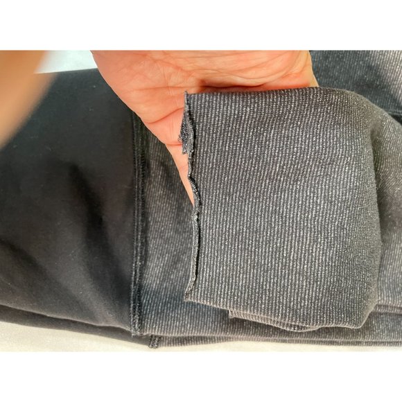 Lululemon Athletica Wunder Under Wee Stripe Crop Leggings Gray Black Size 2 - Picture 3 of 6